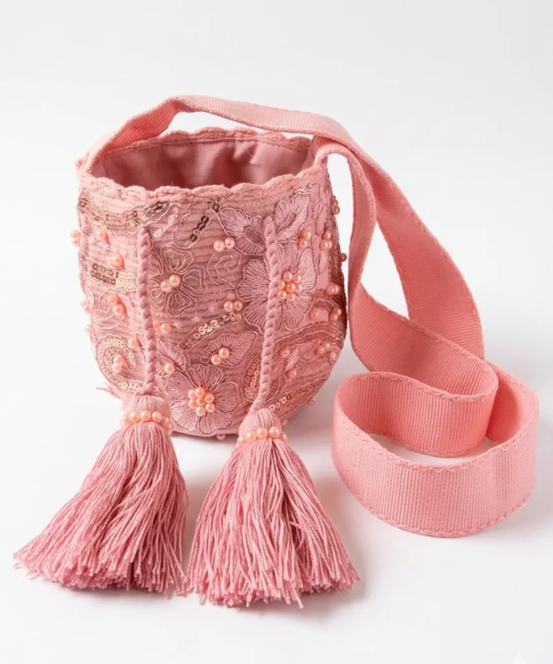 Alternative view of Mochila Mini Recamada Wayuu