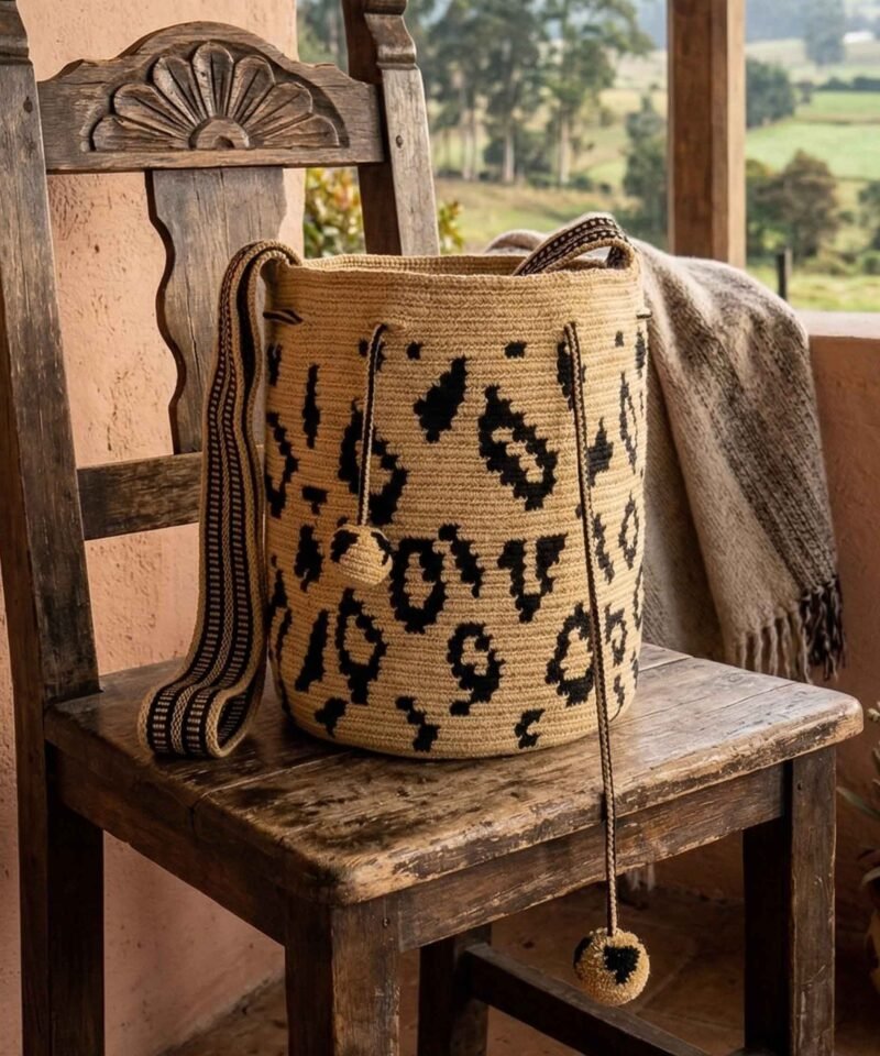 Mochila Mediana Animal Print