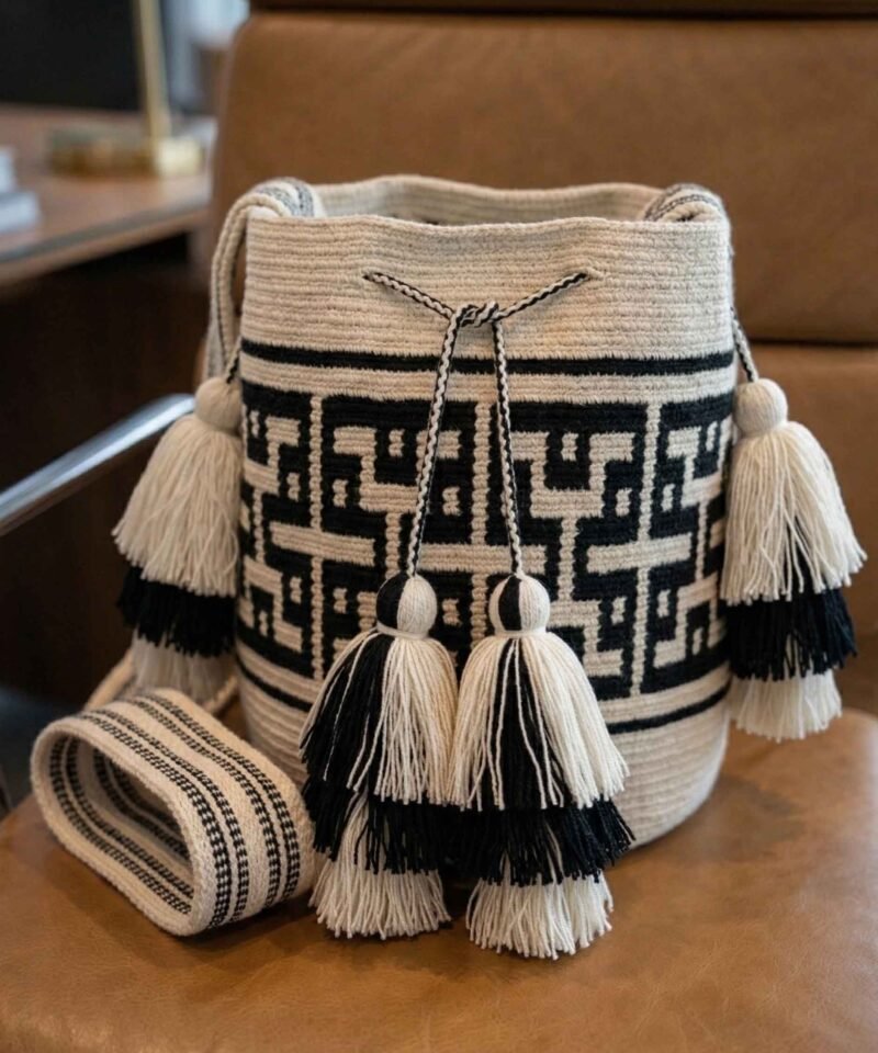 Mochila Mediana Cascada Lateral