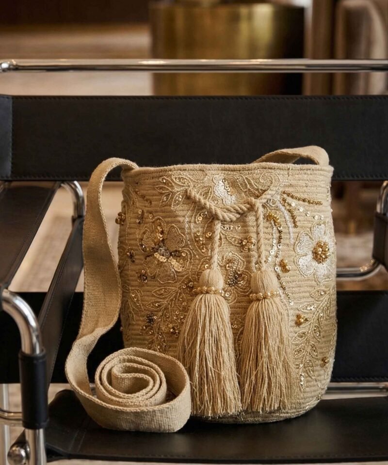 Mochila Mediana Recamada Wayuu